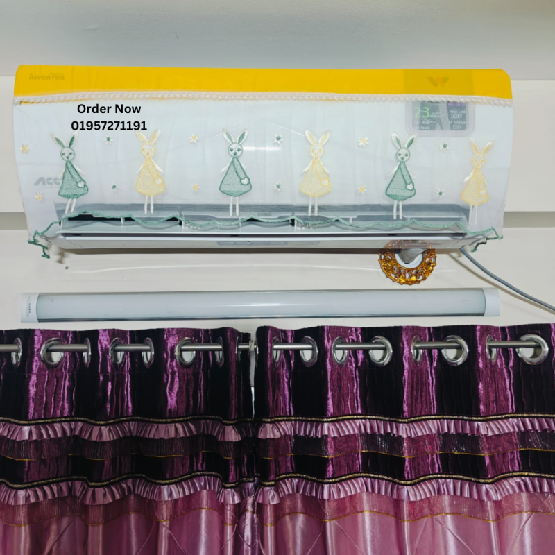 Premium Doll Design Ac Cover 1.5 Ton Size