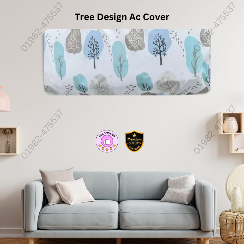 Original Ac Cover Tree Design 1 Ton Size